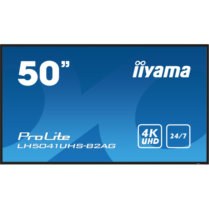 IIYAMA 50  3840x2160 4K UHD VA panel 25  Haze